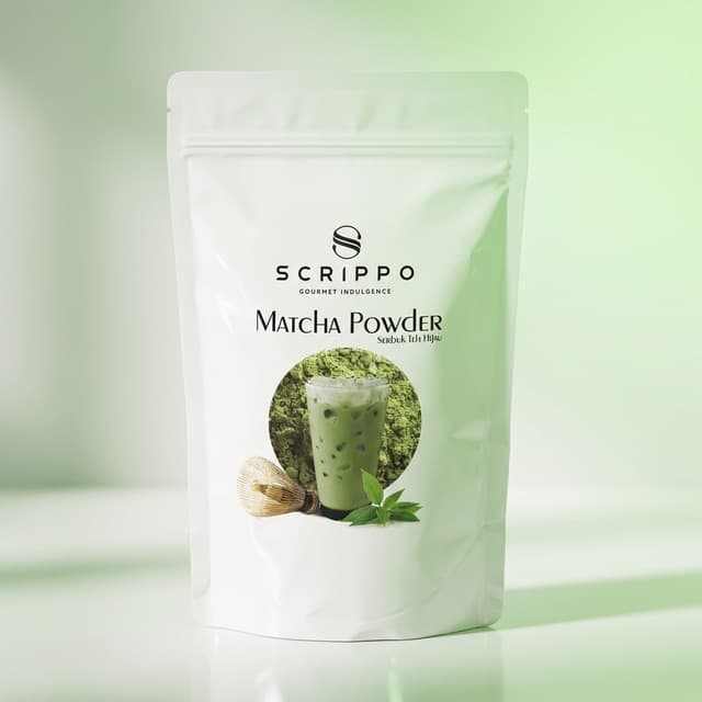Serbuk Matcha Latte - 3