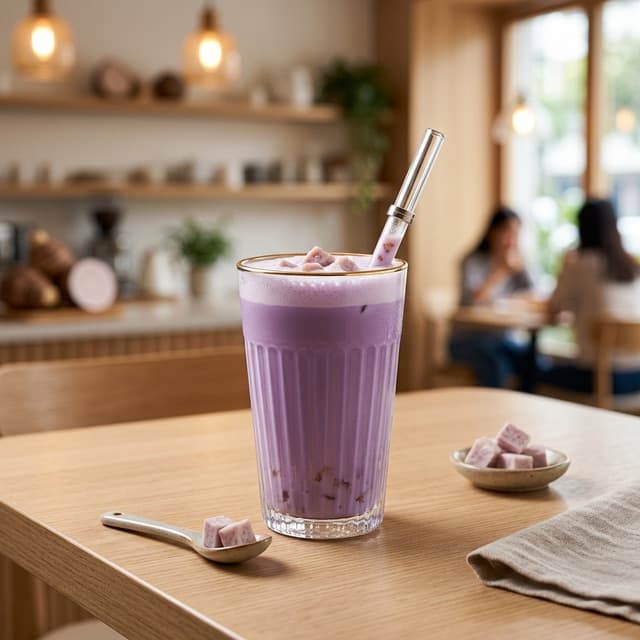 Serbuk Taro Latte - 2